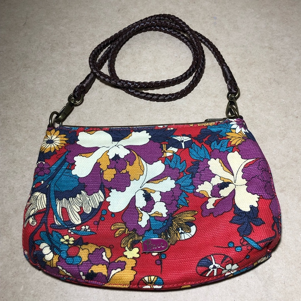 sakroots floral canvas boho crossbody - Picture 2 of 9